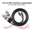 thumbnail image 4 of Para Cable XLR, Adaptador Hembra Doble, Cable De Conexión Doble, 4 of 7