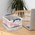 thumbnail image 4 of Really Useful Box 17L Storage Container w/Snap Lid & Clip Lock Handles, 4 of 8
