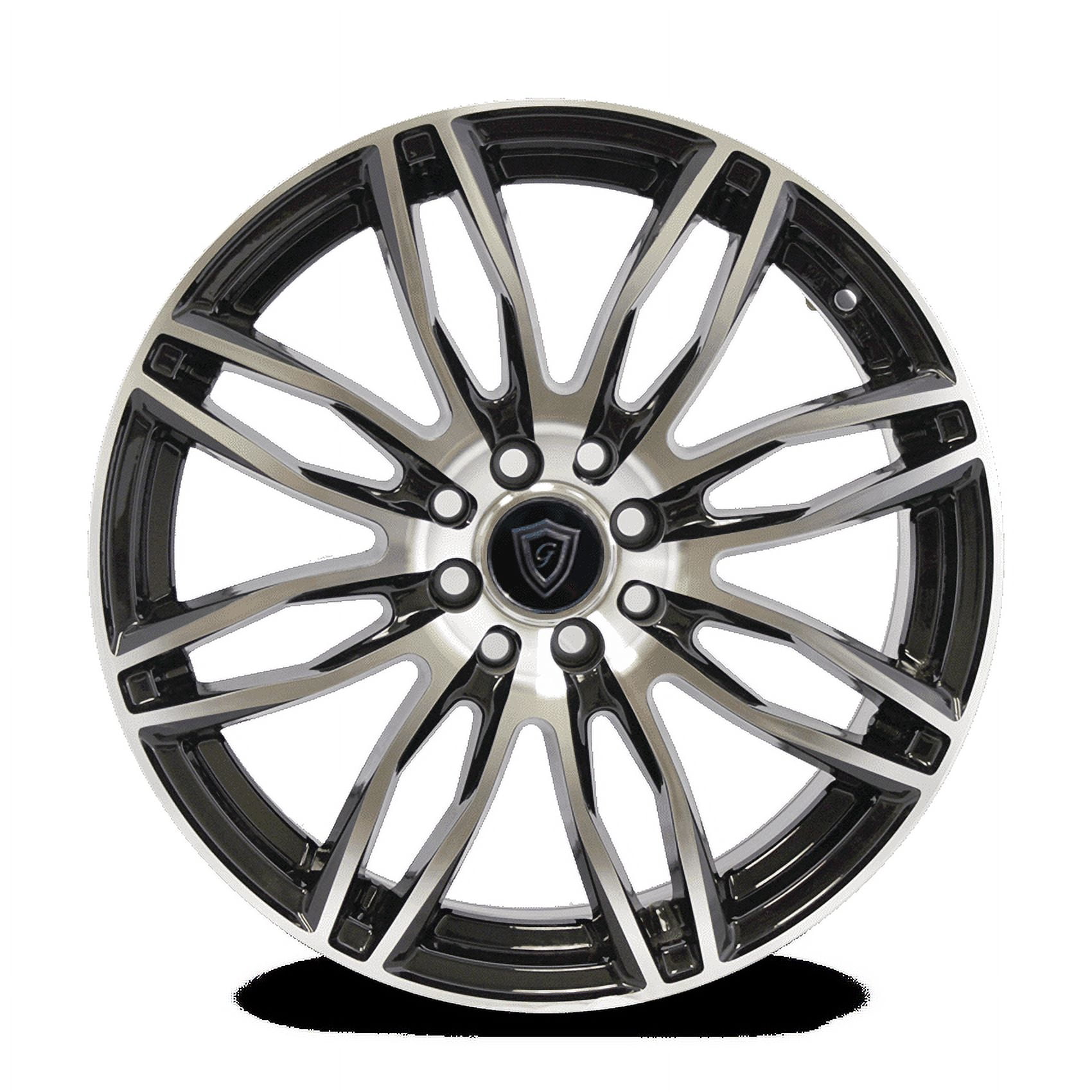17X7.5 10-110/114.3 G-LINE #1017 GLOSS BLACK/MACHINE (B-P) 35/73.1