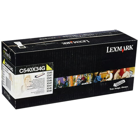 C540X34G Yellow Developer Unit for C54X Printer, For use in Lexmark C540DW, C540n, C543dn, C544dn, C544dtn, C544DW, C544n By (Best Computer Printer For Home Use)