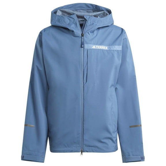 Adidas Men's Terrex Multi Rain.RDY Solid Rain Jacket Wonder Steel XL