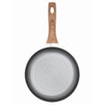thumbnail image 1 of Lava Juego de Sartenes Antiadherentes Tipo Granito Gris - Aluminio Reforzado con Fondo Térmico, Superficie Texturizada y Mangos con Acabado en Madera - 1 Pieza (24 cm), 1 of 9