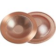 thumbnail image 1 of KAIYANG cestas de fregadero de gran tamaño para cocina y lavabo, colador de drenaje de fregadero de acero inoxidable cromado de cobre, 1 of 4