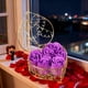 thumbnail image 4 of Canasta de rosas perfumadas, regalos de amor, cesta de hierro de 10 cm, accesorios florales para San Valentín, jabón de baño con pétalos de rosa, cajas de jabón con forma de corazón, regalos de cumpl, 4 of 6