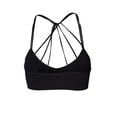 thumbnail image 2 of TheLovely Strappy Cutout Padded Bustier Bralette Sports Bra, 2 of 3