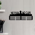 thumbnail image 4 of KLKCMS Medal Hanger Metal Display Hanger Rack Frame for Running Medals Sports Award A, 4 of 6