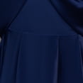 thumbnail image 3 of FRSASU Girls Satin Big Bow Flower Spaghetti Strap Maxi Dresses Wedding Pageant Dresses for Girls Princess Pageant formal Dress Blue, 3 of 9