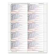 Geographics Flag Design Business Suite Cards, 3 1/2 x 2, 65 lb Cardstock, 250 Cards/Pack -GEO47378S