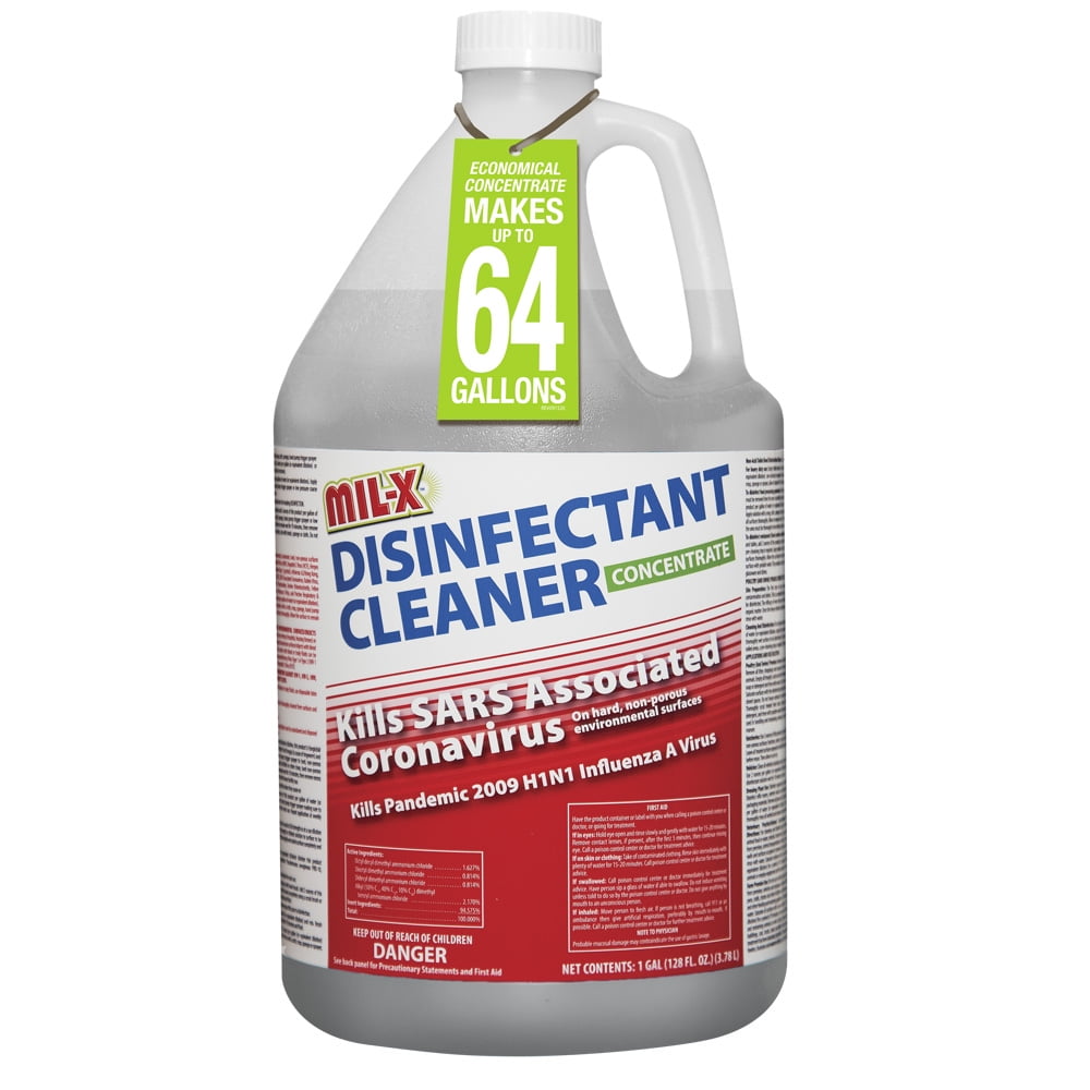 MIL-x Disinfectant Cleaner Concentrate 128 oz