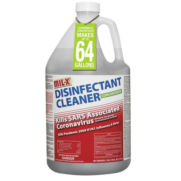 MIL-X Disinfectant Cleaner Concentrate 128 Oz