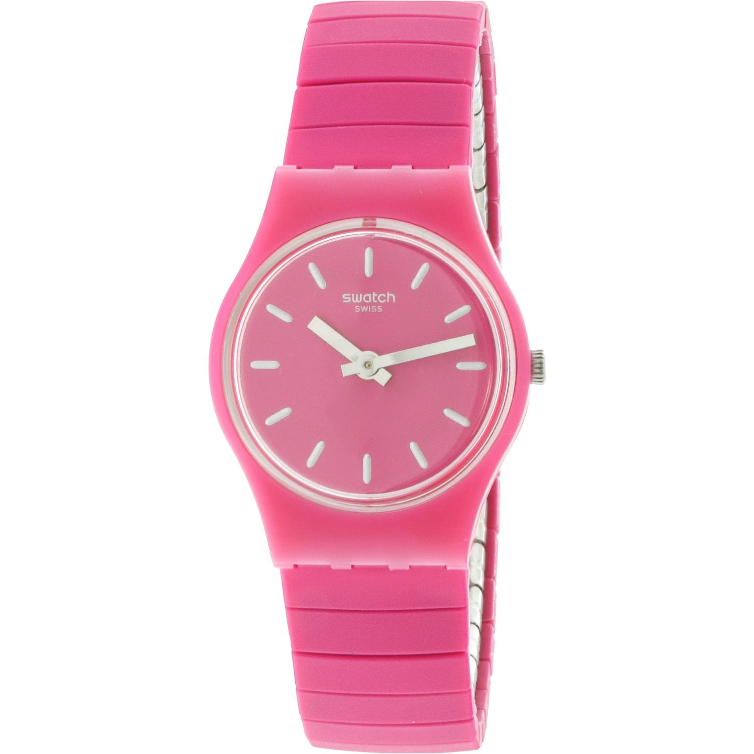 Swatch - Swatch Women's Flexipink LP149A Pink Silicone ...