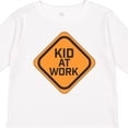 thumbnail image 4 of Inktastic Kid at Work Construction Sign Boys or Girls Long Sleeve Toddler T-Shirt, 4 of 5