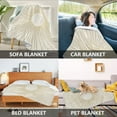 thumbnail image 2 of Yayeee Throw Blanket for Couch Soft Warm 50" x 60" Sofa Chair Bed Decoration, Sunshine, 2 of 7