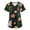 Green, variant on SAATLERI Women's Animal Printed Workwear Scrubs Short Sleeve V-Neck Tops with Pockets Casual Blouses