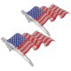 thumbnail image 1 of unbranded 2Ud Pin De Usa Con Rhinestones Para Accesorios Patrióticos, 1 of 6