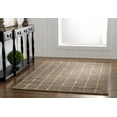 thumbnail image 4 of Linon Jute Soumak Hand Woven Hemp 8'x11' Rug in Beige and Slate, 4 of 6