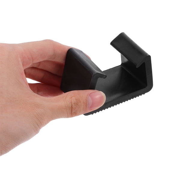 MEIBUTYUP Black Plastic Sofa Furniture Clamps, 4-Pack Strong for Home Use, Easy to Install and