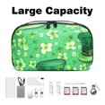 thumbnail image 3 of Saint Patrick's Day Hard Drive Case - Waterproof Oxford Fabric Digital Bag for Cable Cord Organizer, Cable Box Organizer Small - 5.9x9.44x3.14 in, 3 of 6