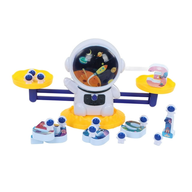 Balance Balance Jouets, Parent Enfant Interactif Équilibre Calcul Mathématique Compter Jouet Mignon en Forme Facile Assembler pour l'École Jaune
