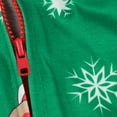 thumbnail image 6 of Odeerbi Family Clothes New Cute Fashion Christmas Pajamas Hooded Print Family European And American Pajamas Parent-child Wear Jumpsuit Mom Green L, 6 of 7
