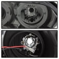 thumbnail image 3 of AKKON - For BMW E37 Z3 Coupe Halogen Type Smoked Smoke Dual LED Ring Projector Headlights Lamps Replacement Set, 3 of 7