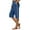 Blue, variant on cocolona Womens Capri Pants Summer 2025 Elastic Waist Drawstring Half Shorts Casual Loose Beach Capri Shorts with Pockets Blue XL