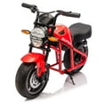 thumbnail image 5 of red 24V300W Kids Ride On XL Electric Toy Muscle Motorcycle with 14-inch wide EVA tires Music&Light, 5 of 27