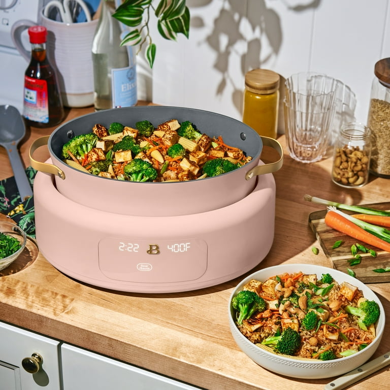 Beautiful 10 in 1, 6 Qt Electric Multi-Cooker, Rose by Drew