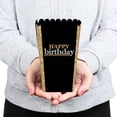 thumbnail image 5 of Big Dot of Happiness Adult Happy Birthday - Gold - Birthday Party Favor Popcorn Treat Boxes - Set of 12, 5 of 5