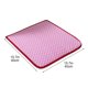 thumbnail image 3 of Cojín engrosado para silla de comedor | Almohadilla de asiento para oficina en casa | Correas suaves, cómodas y antideslizantes | Soporte transpirable de verano para todas las estaciones | Cuadrado, 3 of 5