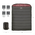 thumbnail image 3 of TETON Sports Mammoth 20 Degree Sleeping Bags for Camping & Base Camp, Gray, 3 of 11