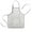 Princess Unicorn Flower, variant on Princess Unicorn Butterfly Pattern Kids Aprons for Girls and Boys,Adjustable Neck Strap Toddler Aprons for Kids Cooking Baking
