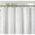 Mainstays Modern Gold Metallic Shower Curtain, 1 Each
