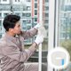 thumbnail image 2 of 1 rollo de ventana transparente Borrador de aislamiento Sellado Película Ventana de cinta resistente a la intemperie, 2 of 8