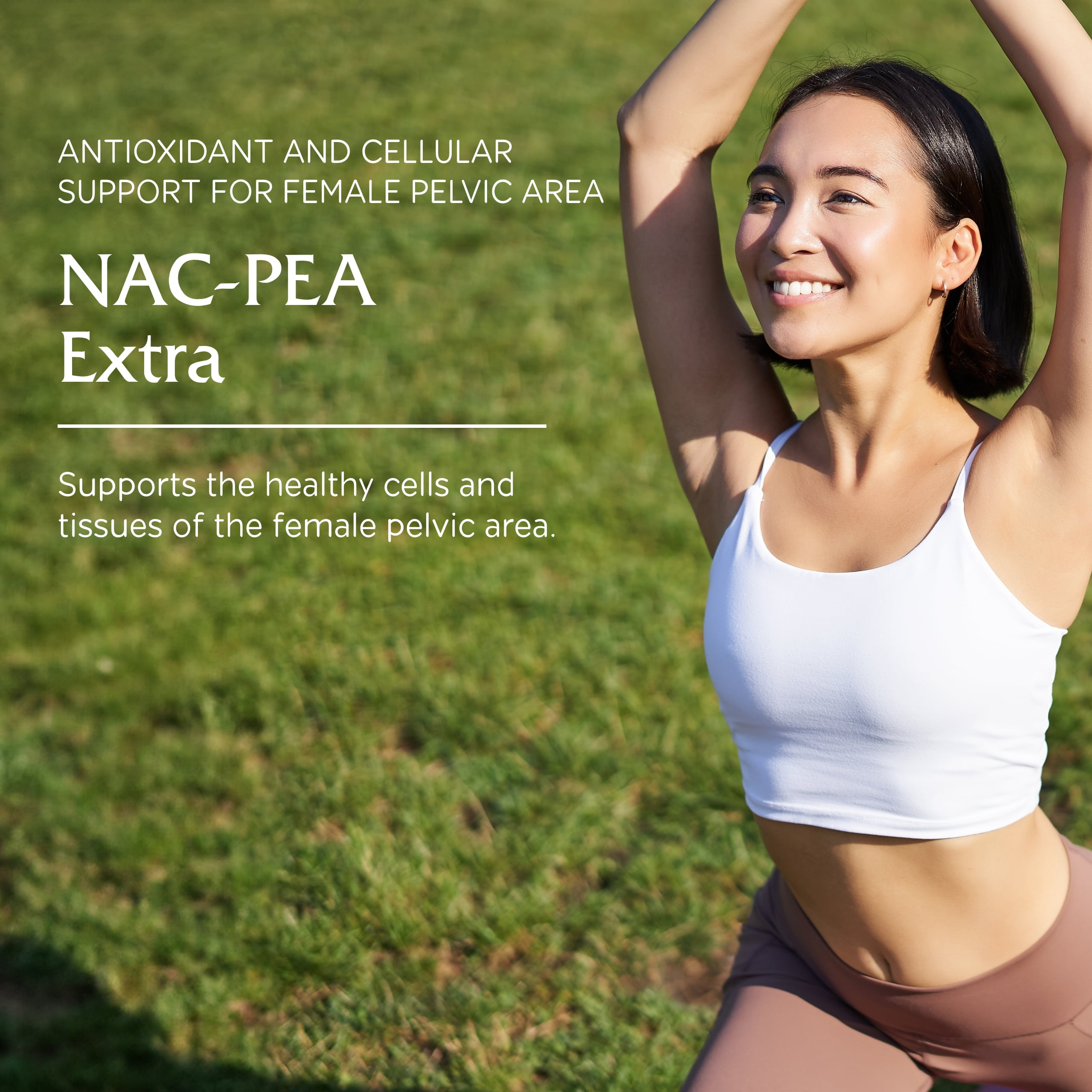 Vitanica NAC-PEA Extra, Vegan, 90 Capsules