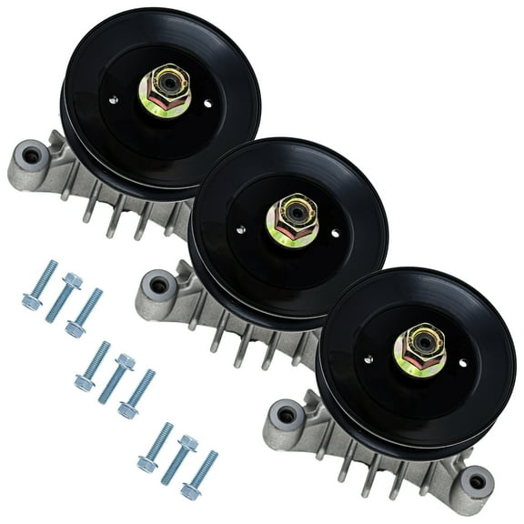8TEN Spindle Assembly for AYP Husqvarna 532137152 46-inch Deck 3 Pack 810-CSP2438N
