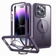 thumbnail image 1 of Funda magnética ESR para iPhone 14 Pro Max con soporte morado, 1 of 8