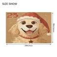 thumbnail image 4 of IAUYY 24x20 Inch Bath Mat Thick Soft Plush Shower Mat TPR Backing Material Non Slip Bath Mats for Bathroom for Tub Shower Hotel Golden Retriever, 4 of 9