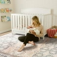 thumbnail image 2 of Balacho Elegant Vintage Boho Distressed Faux Wool Area Rug, 4' x 6', Beige, 2 of 8