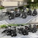 thumbnail image 3 of 12pcs Black Swat Police Minifigure Building Block Accessories Military Toy. Fun for kids!, 3 of 4
