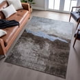 thumbnail image 6 of Addison Rugs Mayfield Premium Machine Washable Transitional Modern Chocolate Rectangle Rug, 5' x 7'6", 6 of 6