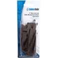 thumbnail image 4 of C2G 6in Hook-and-Loop Cable Management Straps - Brown - 12pk - Brown - 12 Pack, 4 of 4