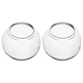 thumbnail image 2 of Shisuyan 2 Pcs Jouet de Simulation pour Aquarium Miniature Rond, Poupée, Bol pour Poisson Rouge, 2 of 8
