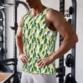 thumbnail image 6 of Haiem Banana Tree Leaves Men Workout Tank Top Gym Bodybuilding Sleeveless Muscle T Shirts Athletic Tank Breathable Workout Shirt-4X-Large, 6 of 8