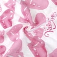 thumbnail image 2 of Unique Bargains Cotton Thick Large Animal and Floral Printed Kitchen Towels 18"x28" Pink Heart, 2 of 6