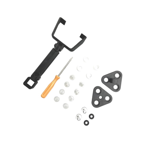 Bearachild Juego de accesorios de adaptador de soporte extensor, soporte de cámara, accesorio de fijación, Kit de montaje de componente modificado, Accesorios para aéreos