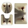thumbnail image 2 of Cortina de ducha de 4 piezas, juegos de cortinas de ducha de Halloween, decoración de Halloween para baño de niños con 12 ganchos para cortinas para baño, 71 x 71 pulgadas, baño a prueba de agua, 2 of 4