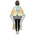 thumbnail image 7 of ZICANCN Hair Cutting Cape for Adults,Tie-Dye Artistic Cape Salon Barber Cape for Hair Stylist Shampoo Capes Waterproof , 55x66 Inch, 7 of 7