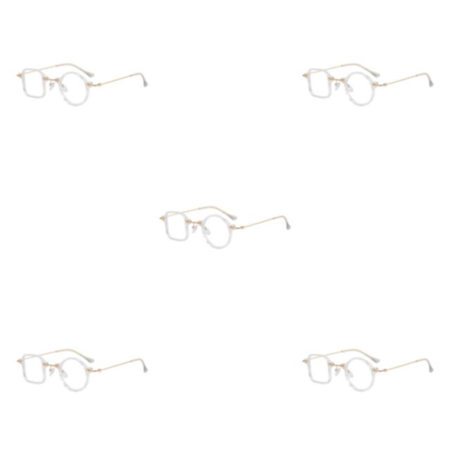 Sonducket Ojos con estilo, gafas de sol redondas Retro para mujer, gafas de sol cómodas a la moda, gafas de sol para mujer, gafas planas Light3 Type2 NO2