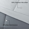 thumbnail image 5 of Mainstays All in One Reversible Comforter and Sheet Set, 7-Piece, Full, Gray, 5 of 13